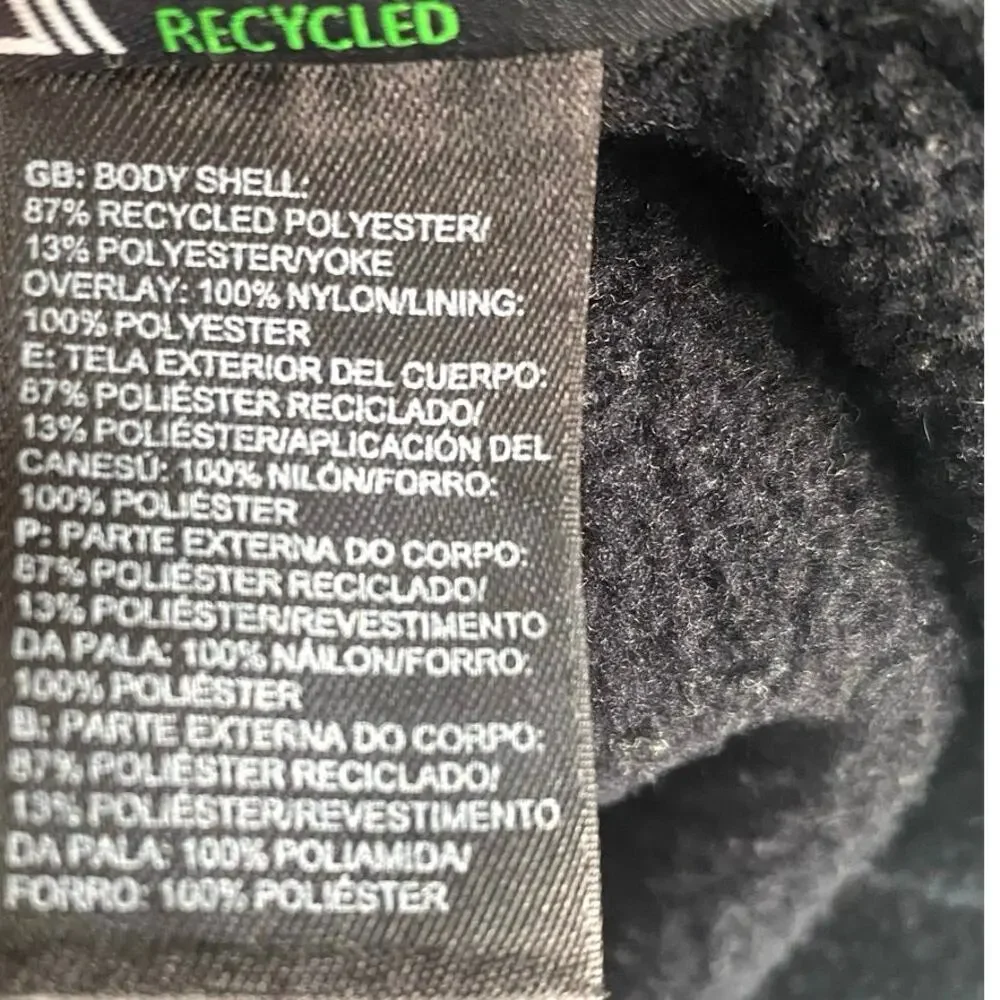 The North Face Men’s black fleece size 2XL